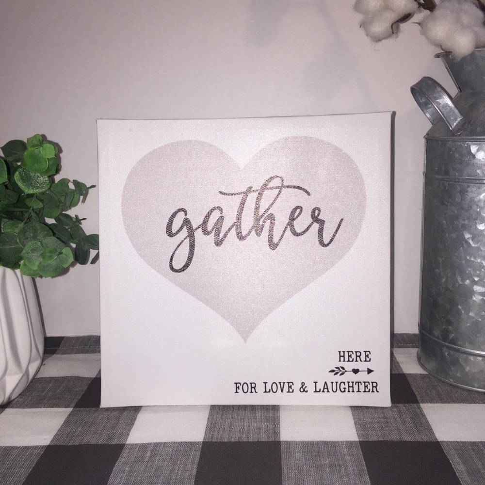 8.5x8.5in wall canvas art